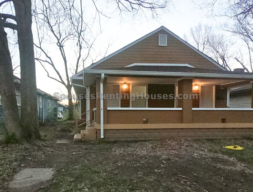 Rent this Indianapolis Duplex 3706 N Kenwood